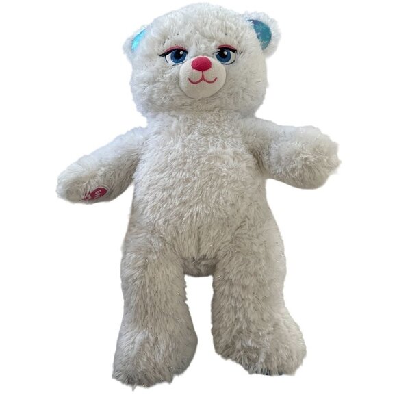 BUILD A bear disney frozen elsa plush 2018 sparkling‎ white - Picture 3 of 6